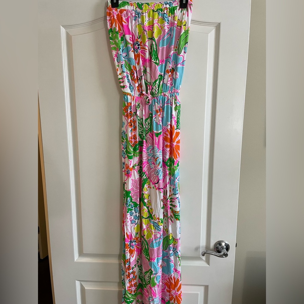 TAGS STILL ON - Lilly Pulitzer for Target Floral Maxi Dress